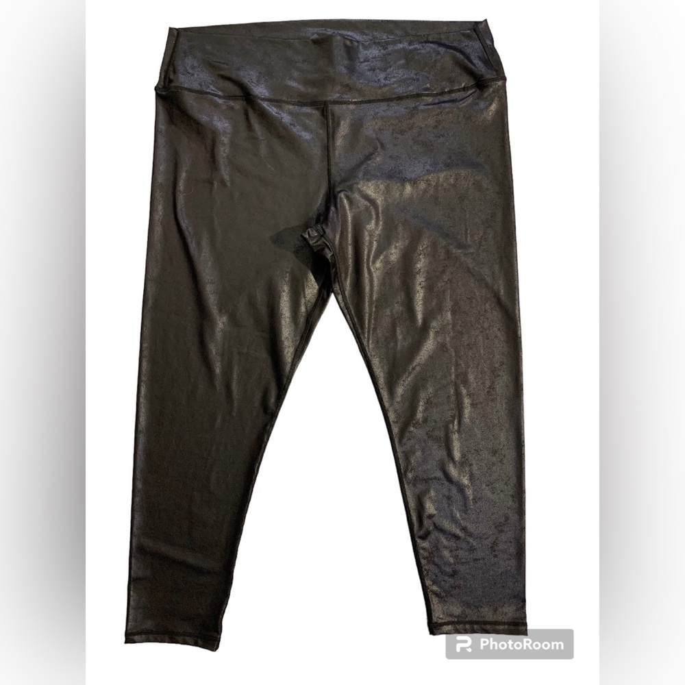 Faux Leather Shiny Casual NWT 2X